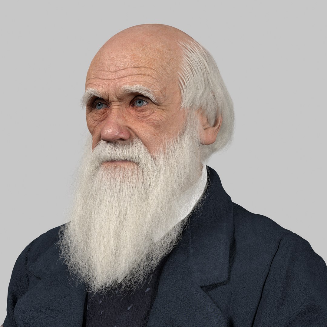 3D charles darwin model https://p.turbosquid.com/ts-thumb/ja/S7Pu9J/9BkR5h3v/shots.0001/jpg/1501178855/1920x1080/fit_q87/cb0e07e7421ca85b6535b7dad000f3b36a679dff/shots.0001.jpg