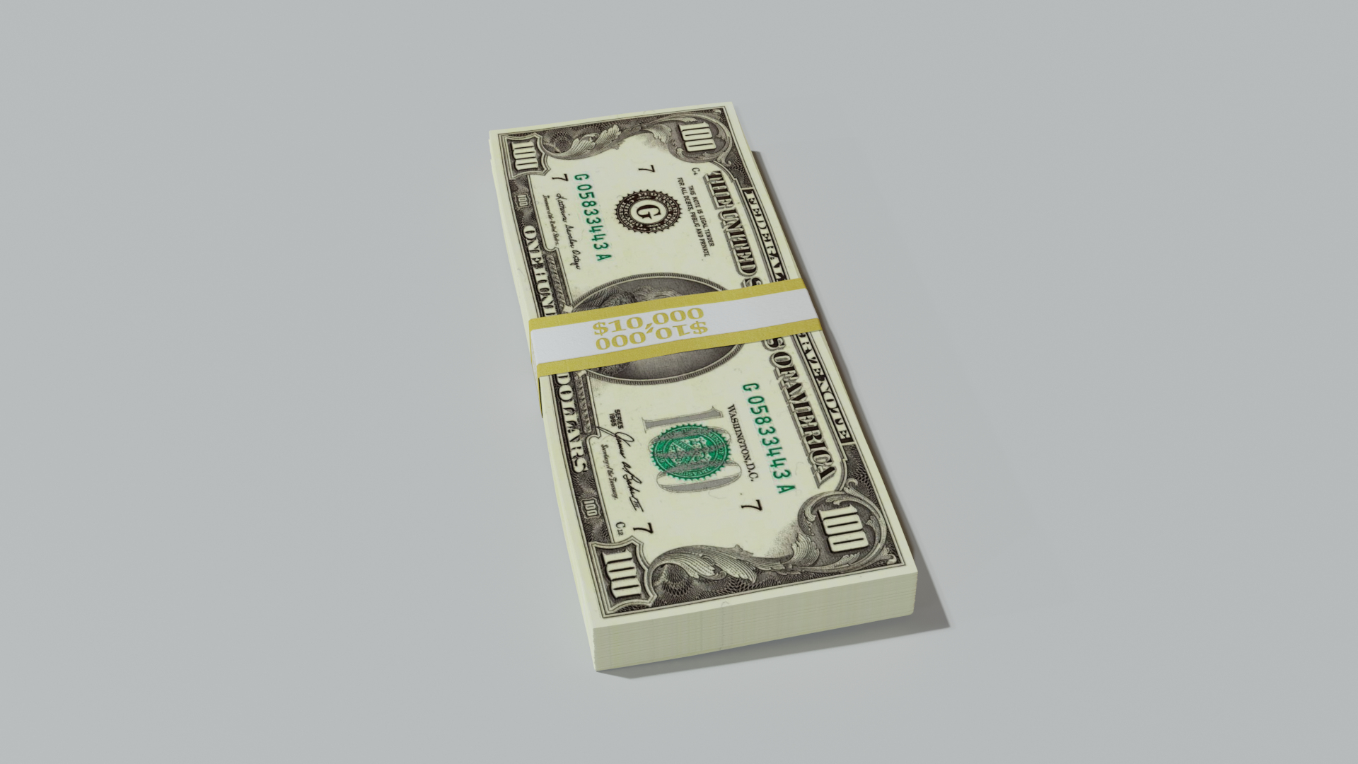 Bill Stack 3D Model - TurboSquid 1639112