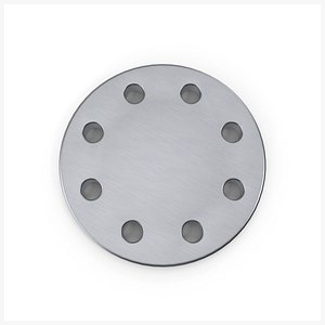 Round Flange Steel New V1 PBR 3D