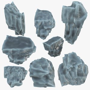 ice rock 13 3D model