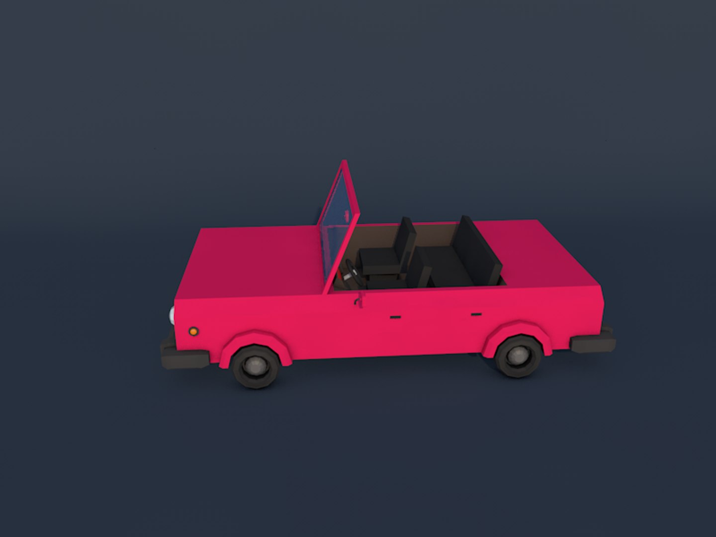 3d Cabriolet Cabrio Model