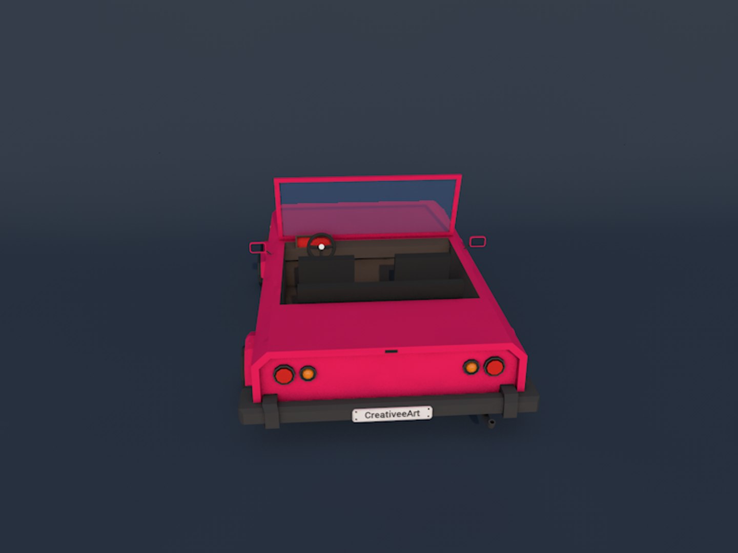 3d Cabriolet Cabrio Model