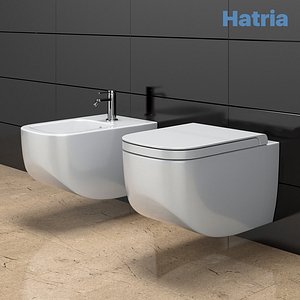 toilet bowl bidet hatria model