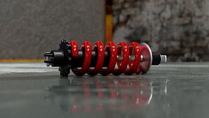 suspension spring 3D model