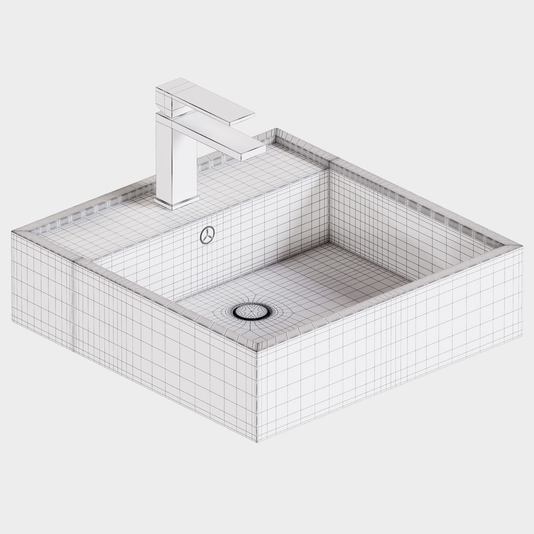 3D Delta 567LFPP Sink Mixer TurboSquid 2198247