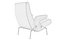Fauteuil Delfino
