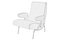Fauteuil Delfino
