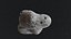 L'espace détaillé d'astéroïdes rocks high-poly set 4