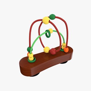 3d bead maze model