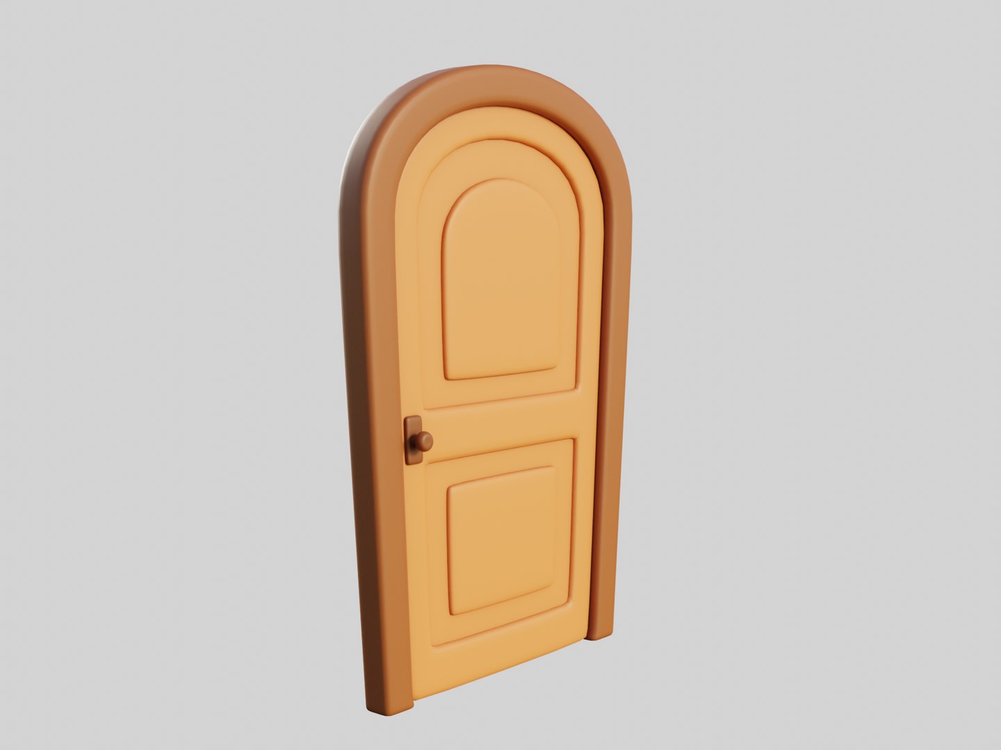 3d Cartoon Door 9b - Turbosquid 1914828