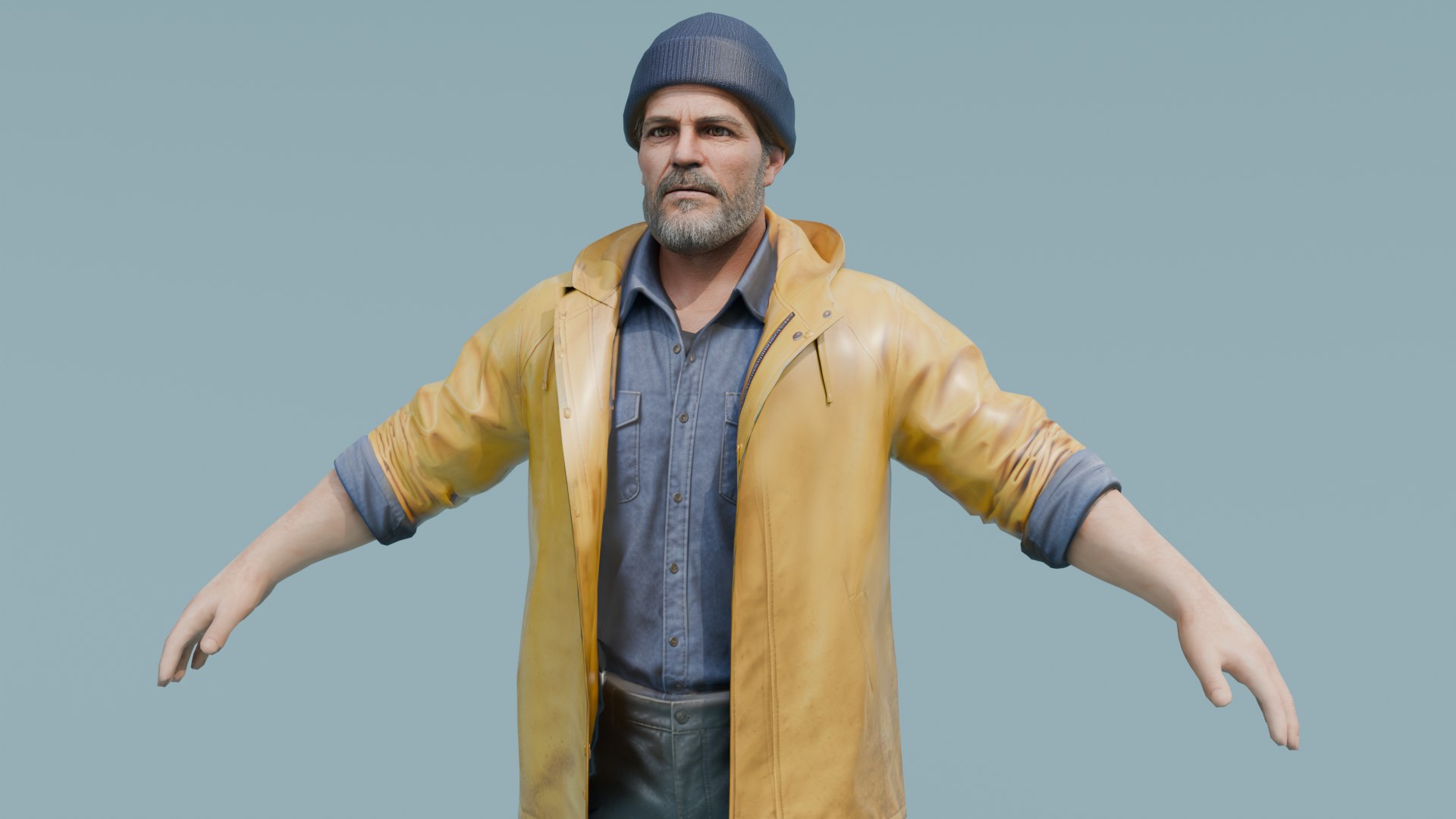 3D Fisherman - Rigged - TurboSquid 2641146
