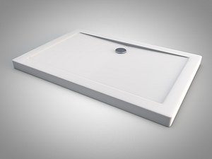 shower tub 3d model
