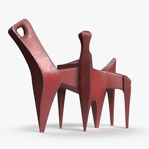 Modern Abstract Metal Sculpture