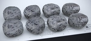 BLACK SESAME MOCHI 2025 MAX 2019 3D model