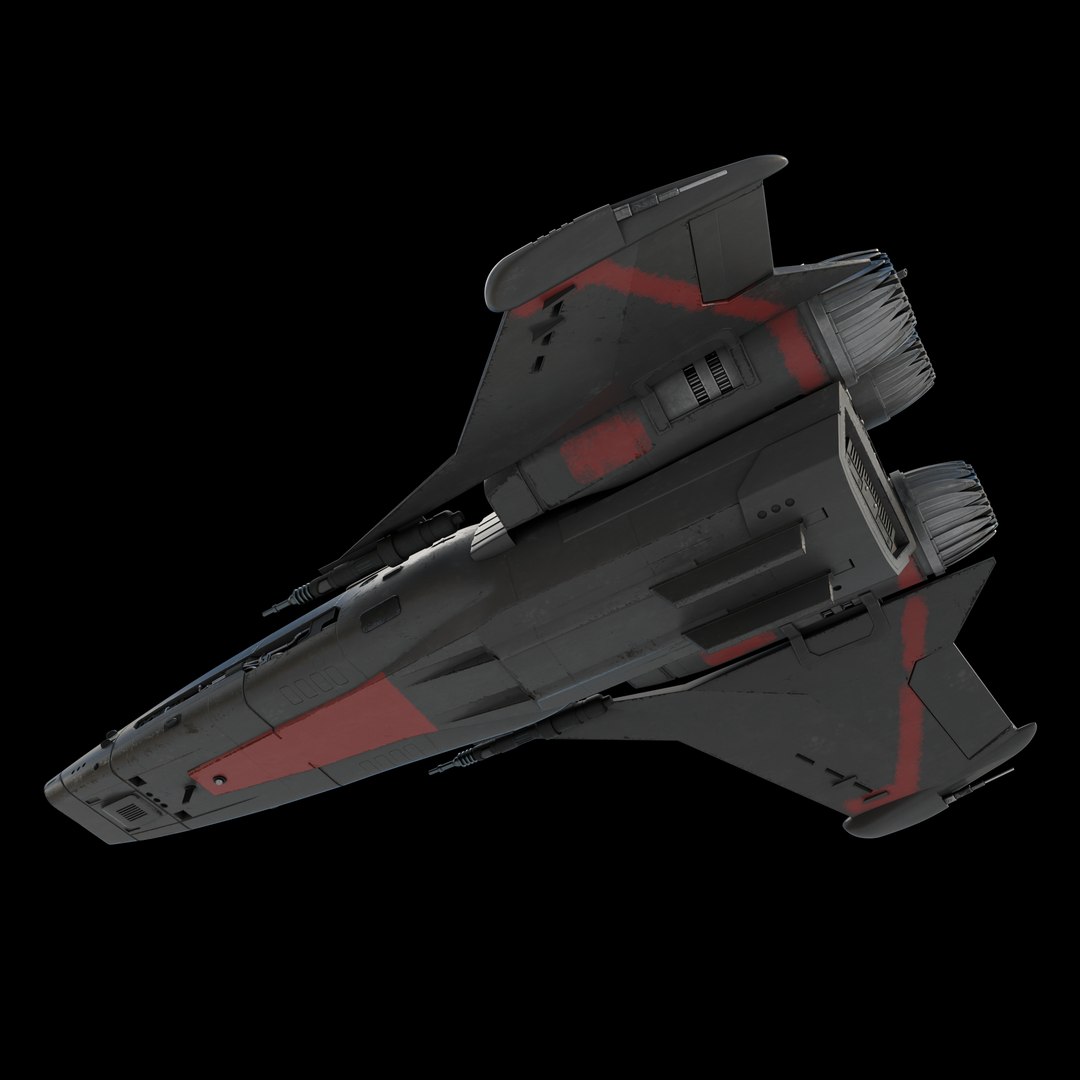 3D Space Fighter Model - TurboSquid 2379913