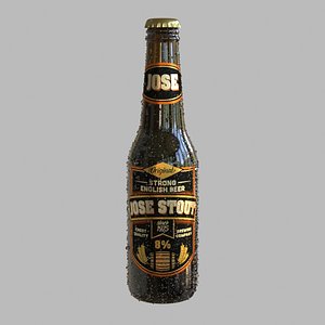 beer bottle 3D model