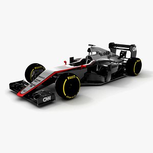 3d mclaren honda mp4-30 2015 model