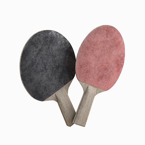 Table Tennis Rackets 3D