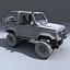 suzuki samurai car tuning 3d model