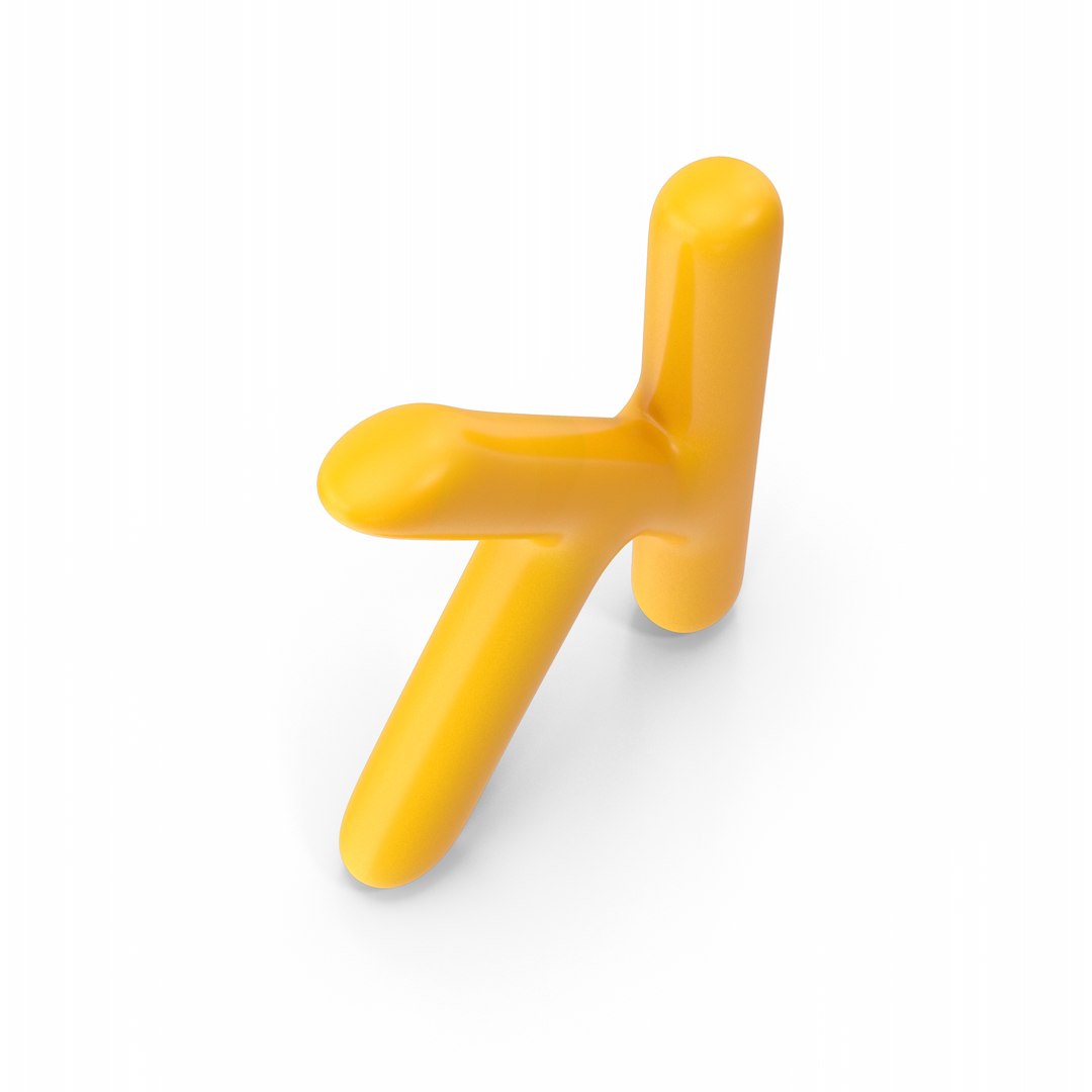 3D Letter K Orange - TurboSquid 1865782