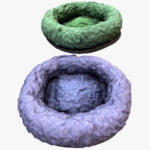 3D model Bed for Pet Rodent Hamster Dog Cat