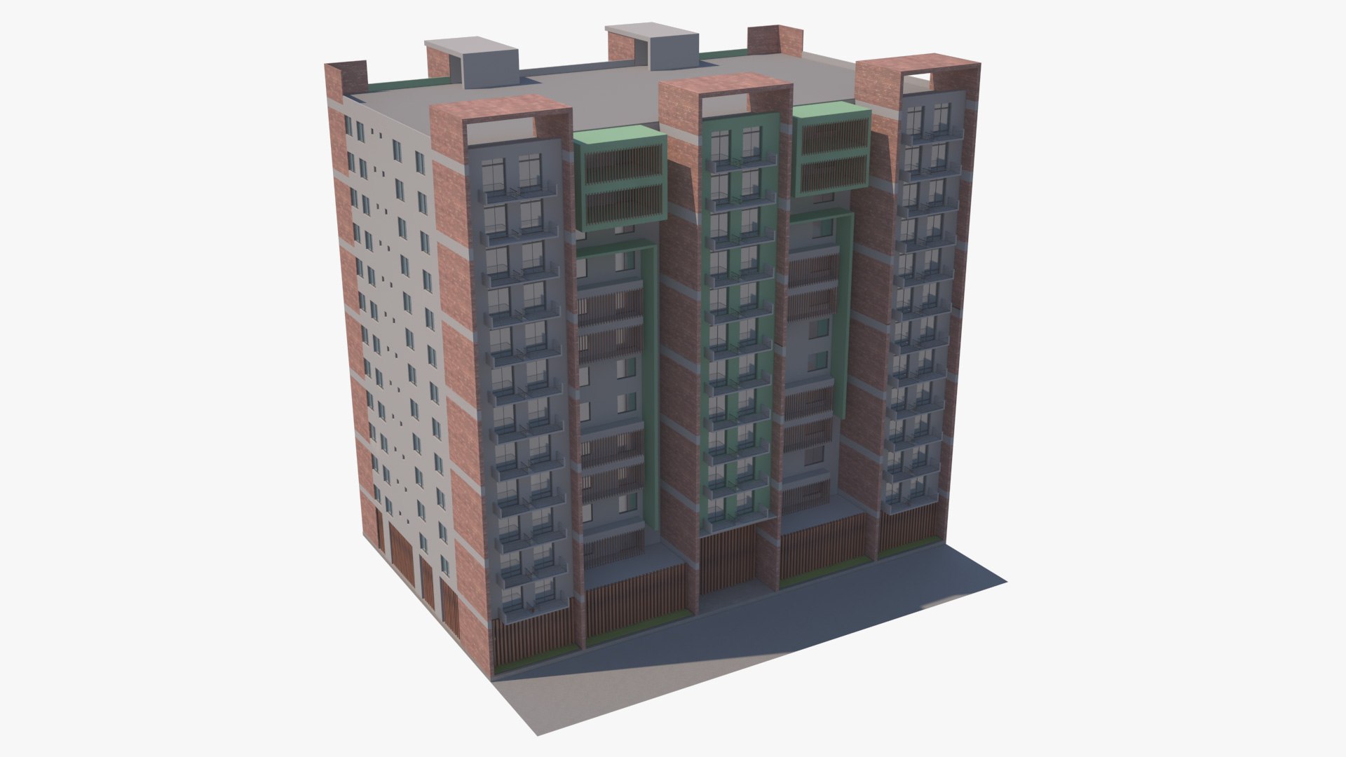Building 16 3D Model - TurboSquid 2092991