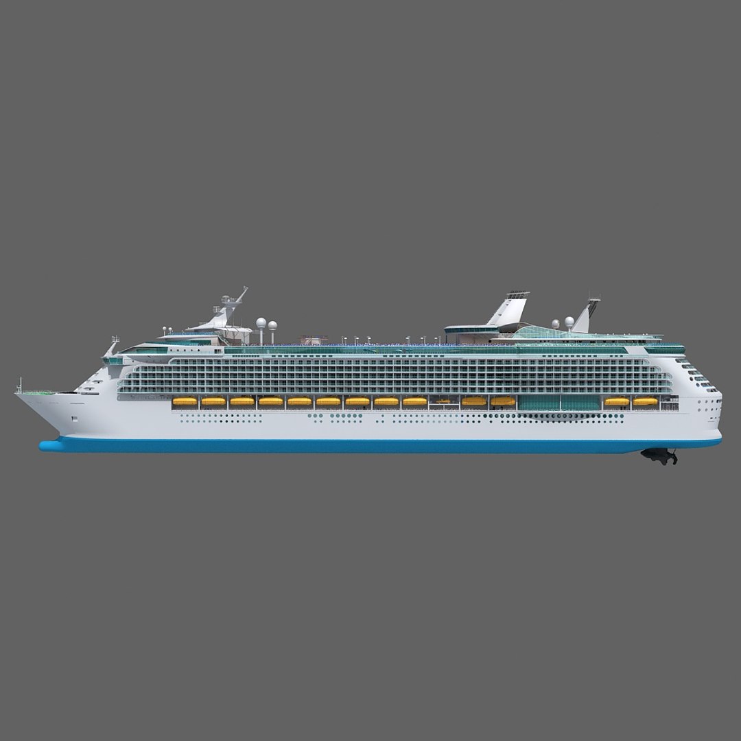 3D model cruise marine sea - TurboSquid 1350012