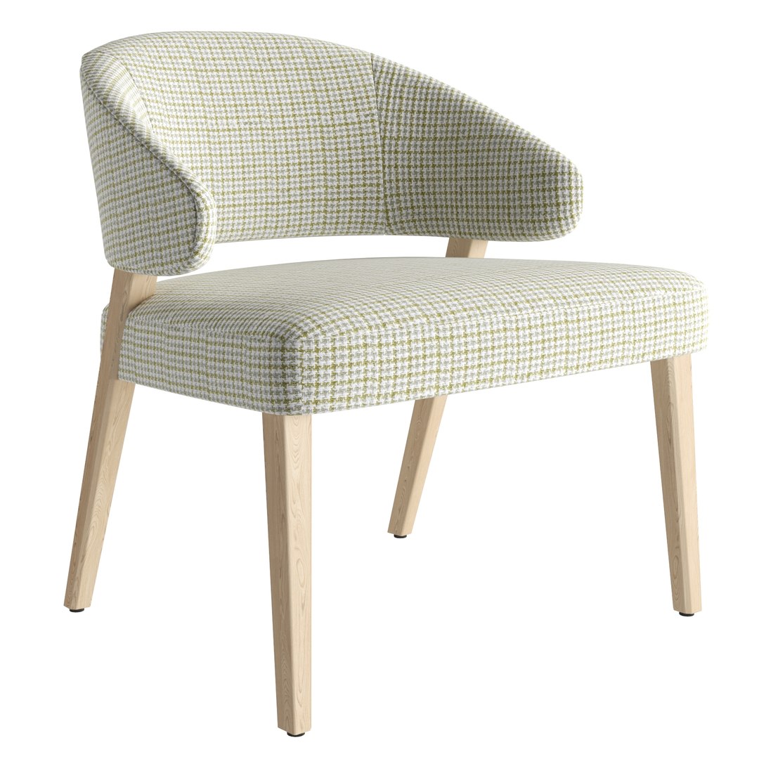 3D Model Cahn Cocktail Lounge Chair - TurboSquid 1830253