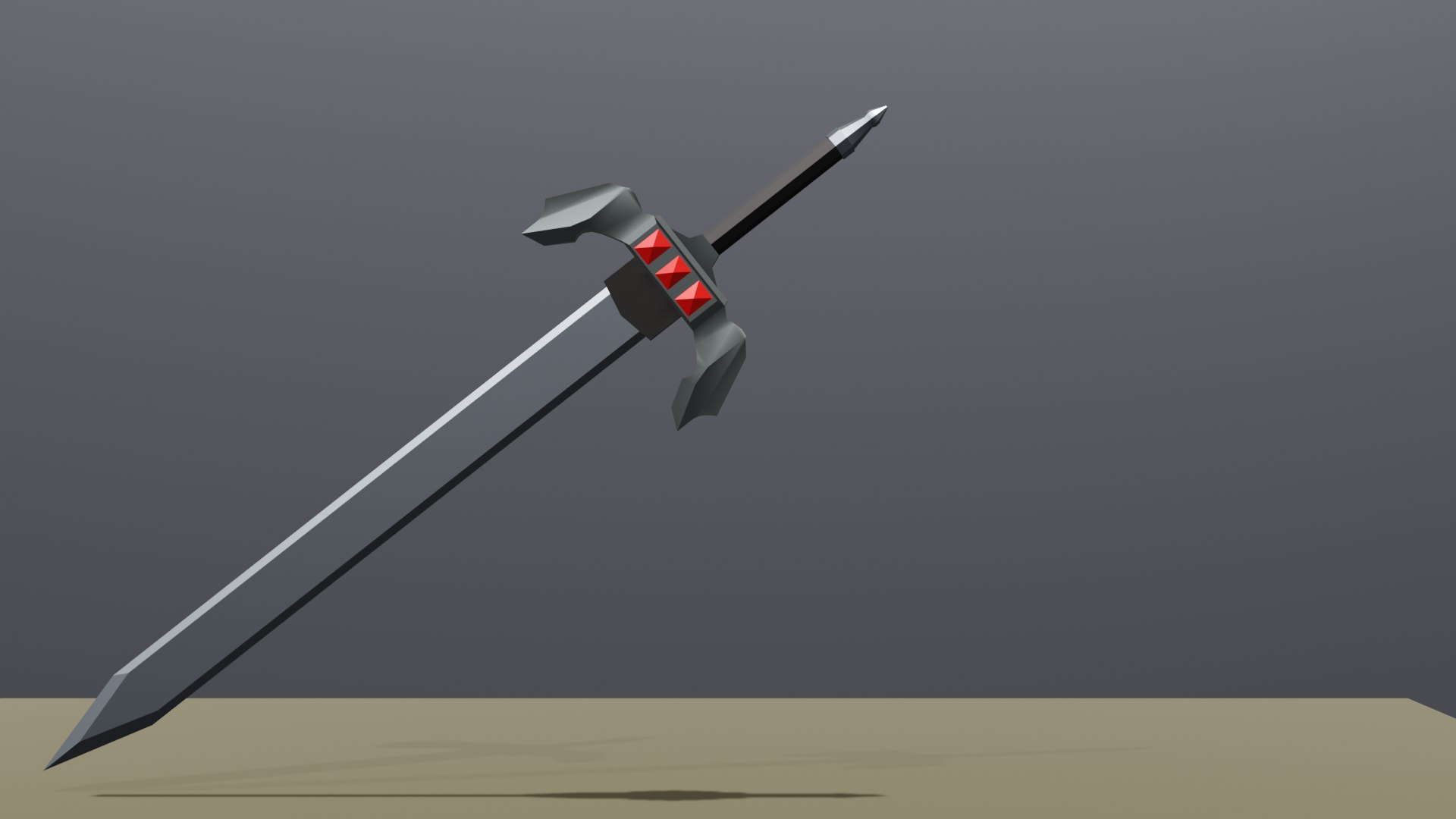 3D Model Sword Magic For Low-poly Games - TurboSquid 2043719