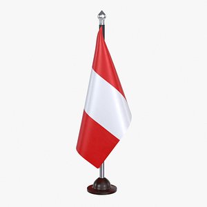Peru Flag Stand