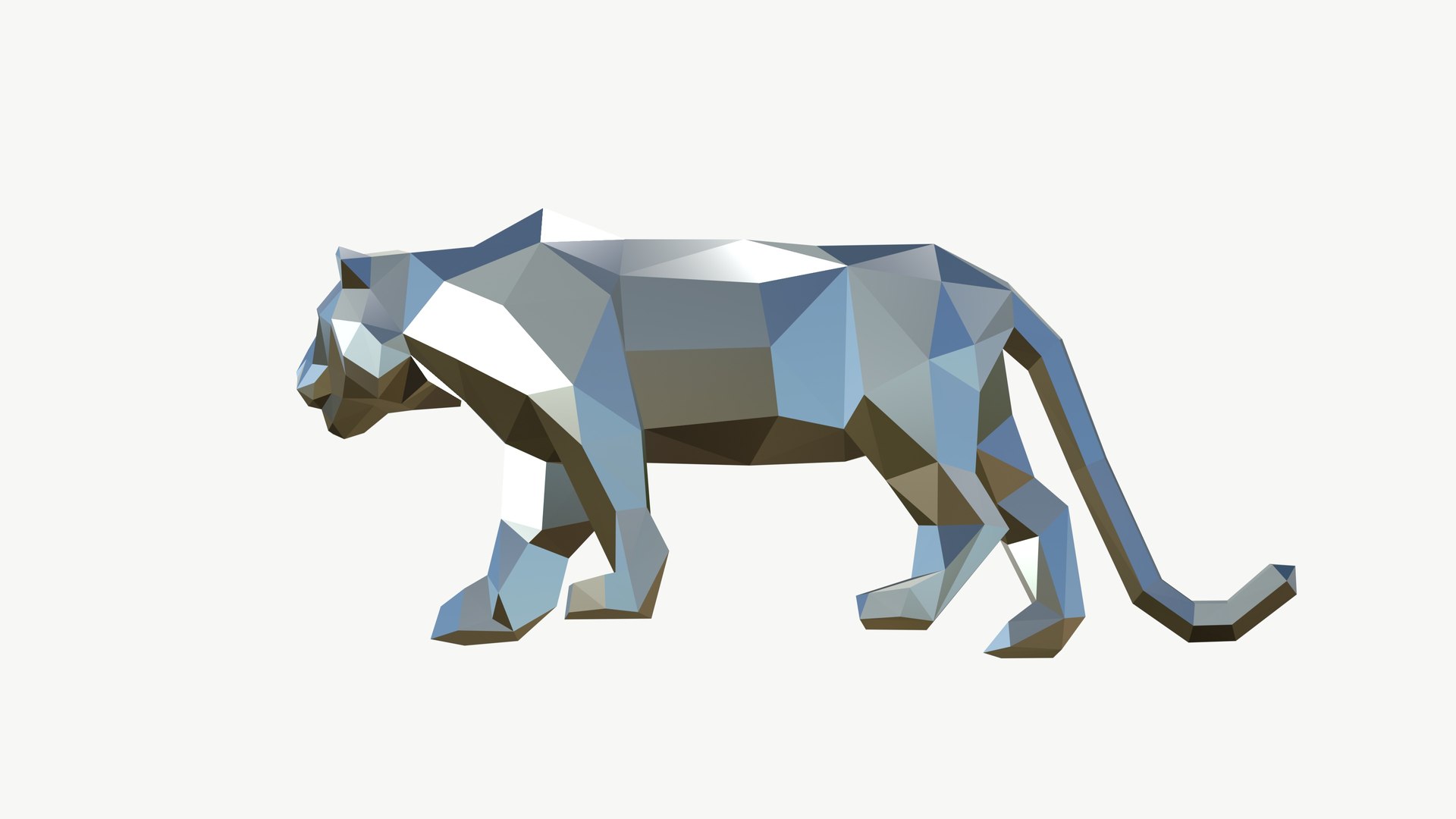 3D Tiger Statue Low Poly model https://p.turbosquid.com/ts-thumb/jb/MgCquy/mb/tigerstatuelowpoly05/jpg/1684489886/1920x1080/fit_q87/deb7702c8651cbb305cf74528e2bb9c437ade447/tigerstatuelowpoly05.jpg