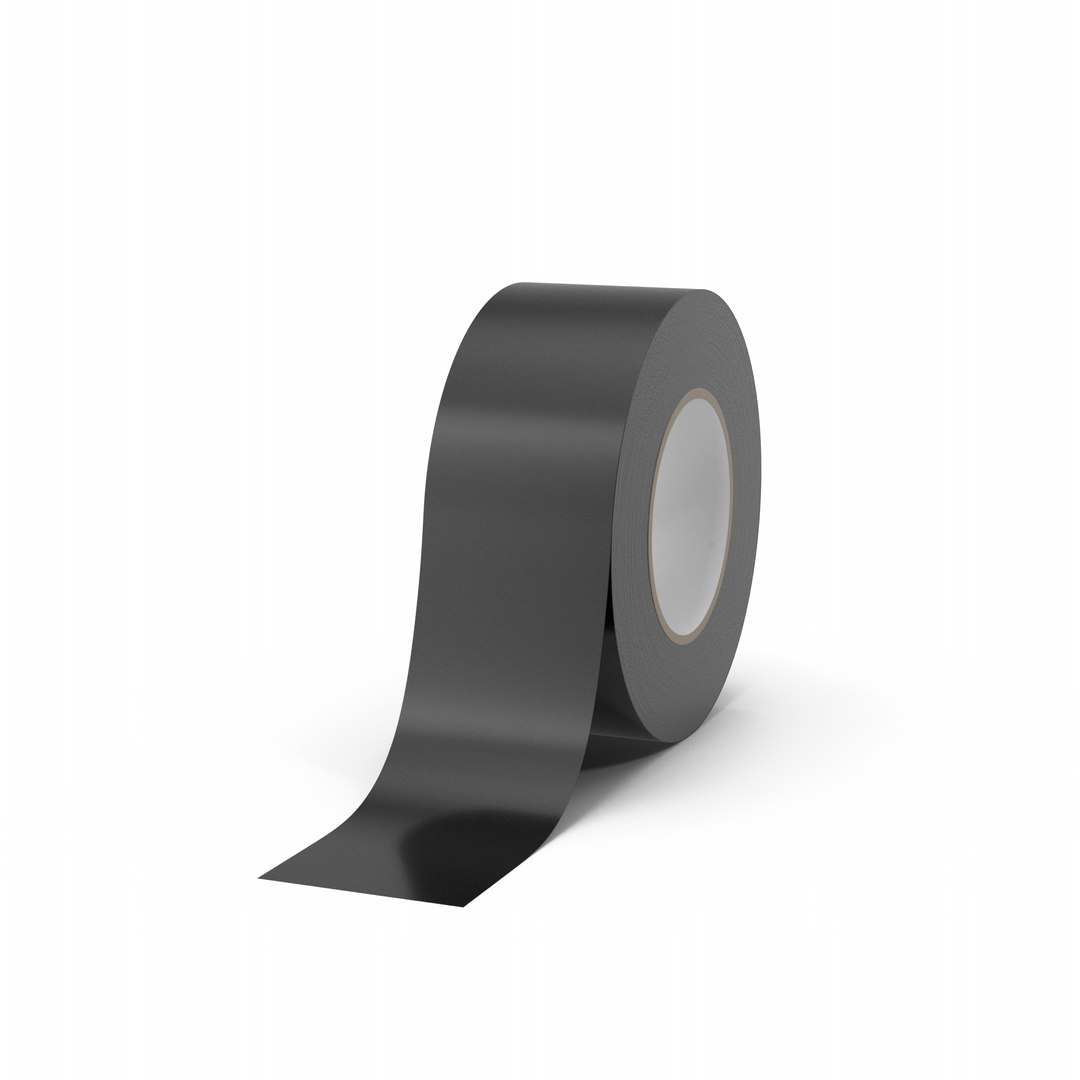 3D Black Tape https://p.turbosquid.com/ts-thumb/jb/Q3Gx7Z/Nm/blacktape.h06.2k/png/1729486032/1920x1080/fit_q87/5178590489613d53a8cc1712646507f170e51443/blacktape.h06.2k.jpg