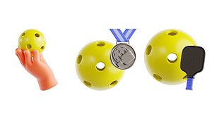 3D Pickleball 3D Collection