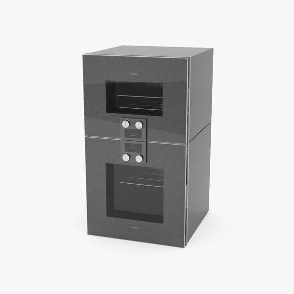 modelo 3d Gaggenau Oven And Microwave TurboSquid 2099378
