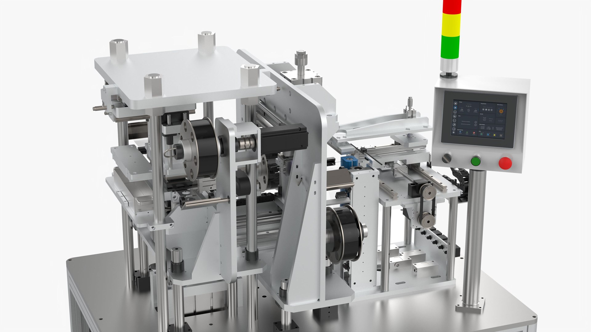 3D Automatic Cutting Clip Insulation Film Machine Model - TurboSquid ...
