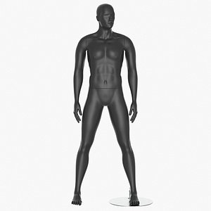 Male Mannequin Pose 01 3D model