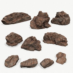 3D model Arizona Desert Rocks