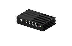 pfSense 4 Port Firewall Hardware Appliance 3D model