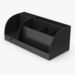 3D Office Desk Organizer model