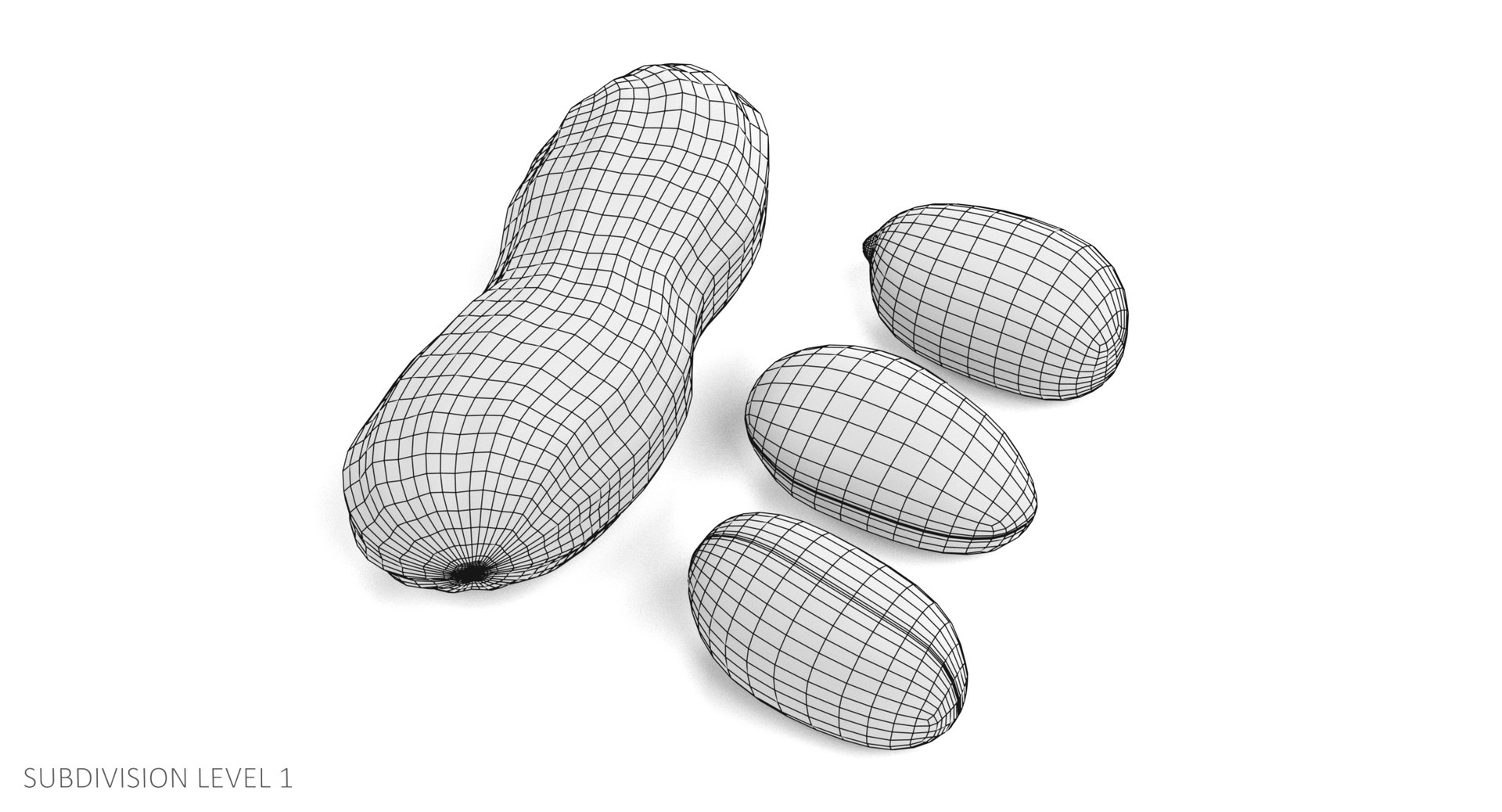 peanuts pbr 3D model https://p.turbosquid.com/ts-thumb/jb/eJMz3e/iuAoJ36J/peanutsw3/png/1515171012/1920x1080/fit_q87/daeba33ec13a94c0e6057e7079688a8fc1130aa2/peanutsw3.jpg