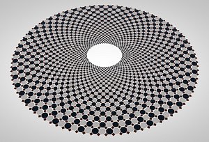 3D model floor pattern