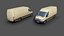 3D Freightliner Sprinter 2500 Cargo Van 2008 model