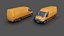 3D Freightliner Sprinter 2500 Cargo Van 2008 model