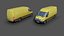 3D Freightliner Sprinter 2500 Cargo Van 2008 model