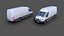 3D Freightliner Sprinter 2500 Cargo Van 2008 model