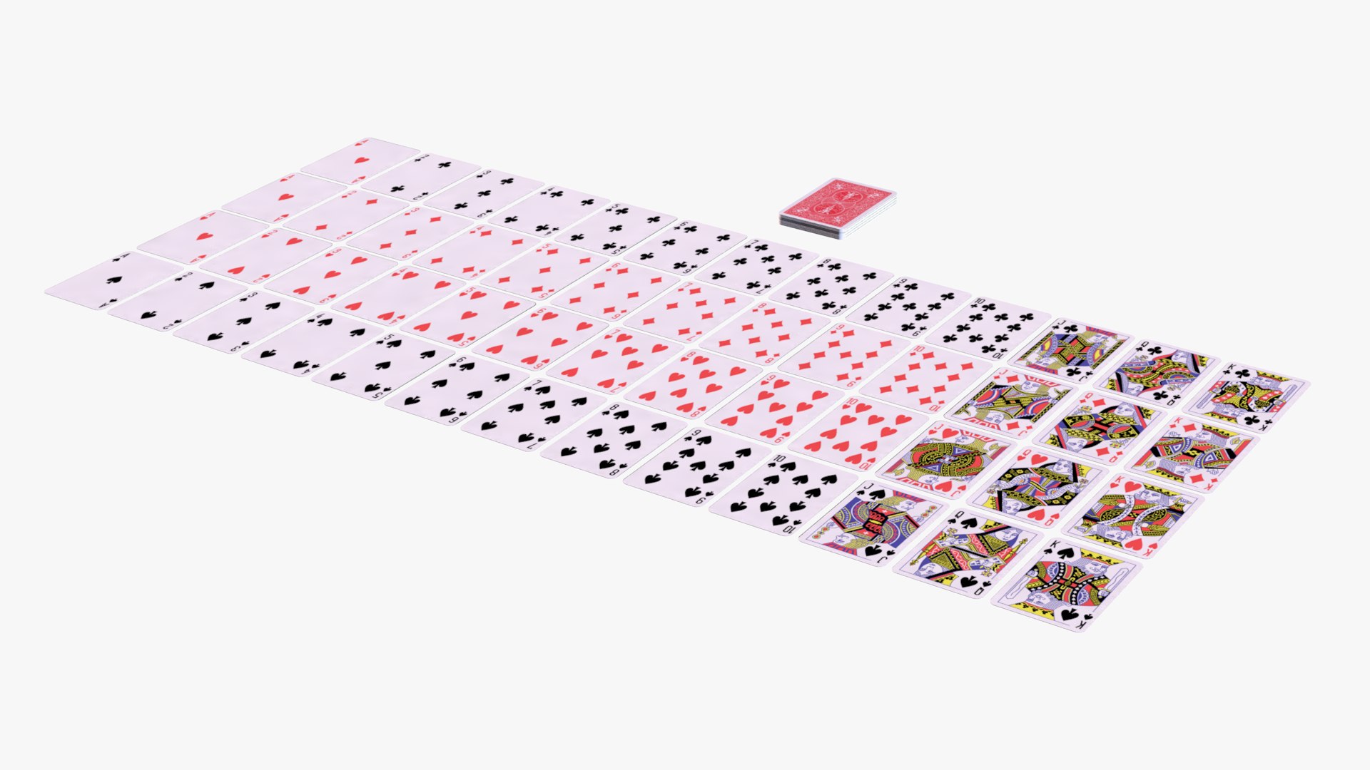 Cards 3D Model - TurboSquid 1835426