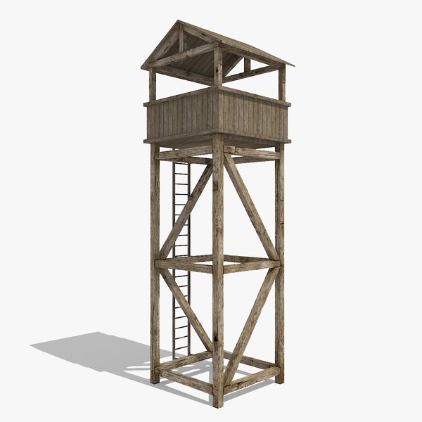 guard tower 3D 모델 - TurboSquid 2032940