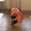 Cute Axolotl Avocado Keychain STL File for 3D Printing