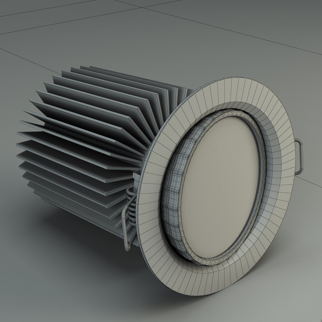 3d Model Ledeshi Lighting Led