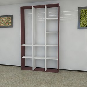 15 bookshelf 2011 obj